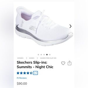 Skechers Summits Slip-Ins Sneakers in White